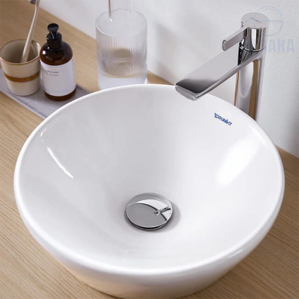 حوض دي نيو 40سم دائري فوق الرخام لون أبيض 237140 من ديورافيت D-Neo Duravit