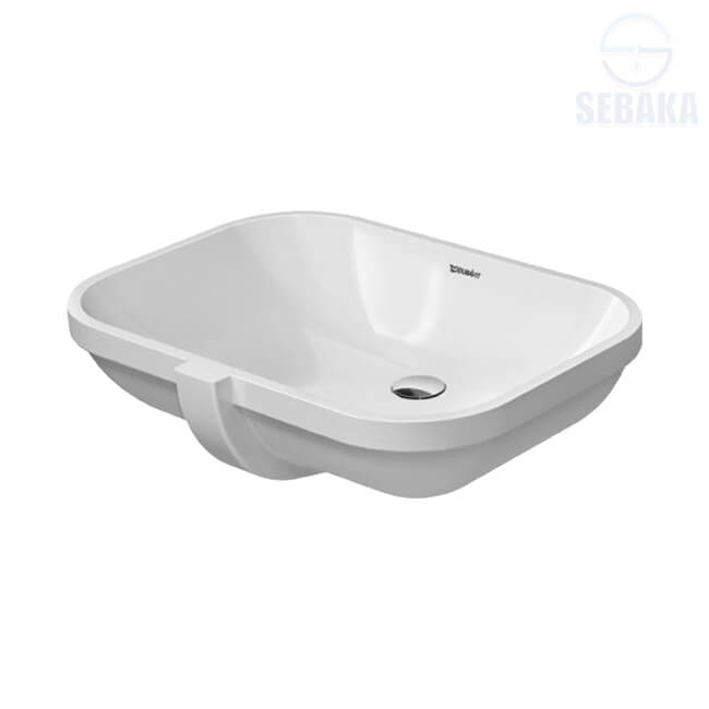 حوض دي كود 56*40 سم تحت الرخام 033856 من ديورافيت D-Code Duravit (طلب مسبق) حوض دي كود 56*40 سم تحت الرخام 033856 من ديورافيت D-Code Duravit