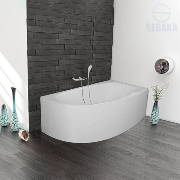 بانيو بلان 160×90 سم سيملس أيديال ستاندرد ملاصق للحائط Plan IdealStandard