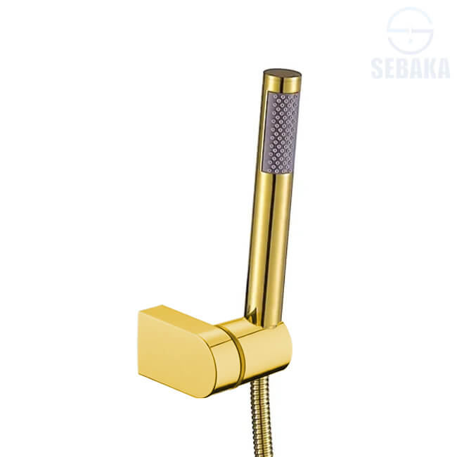 سماعة الدش سيركل جولد لون ذهبي بالحامل المتحرك و الخرطوم Circle Gold سماعة الدش سيركل جولد لون ذهبي بالحامل المتحرك و الخرطوم Circle Gold