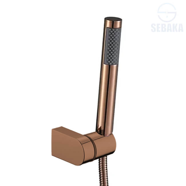 سماعة الدش سيركل روزجولد لون روزجولد بالحامل المتحرك و الخرطوم Circle RoseGold سماعة الدش سيركل روزجولد لون روزجولد بالحامل المتحرك و الخرطوم Circle RoseGold