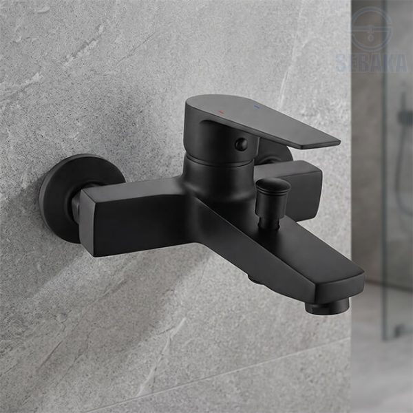 خلاط دش/بانيو ايطالي اسود هاندميكسر نحاس TH Made In Italy