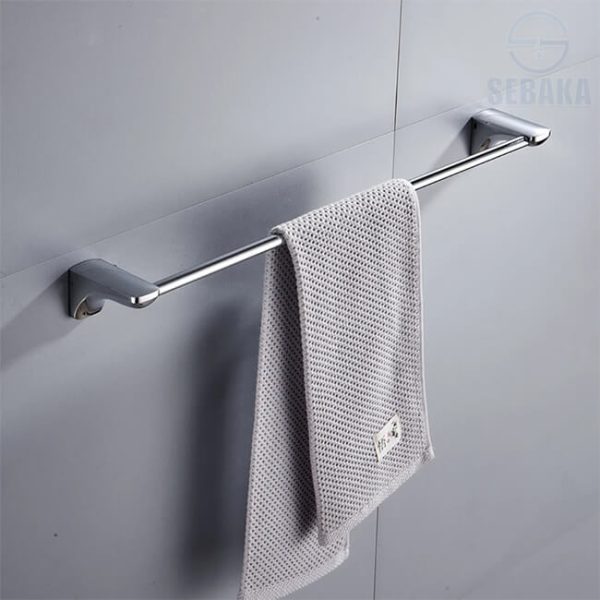 فواطة فردي فضي 60 سم مستورد Towel bar